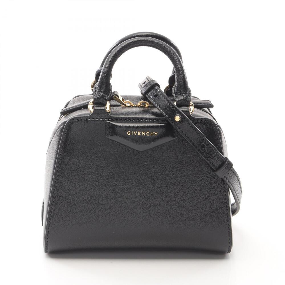 Givenchy Antigona Cube Handbag Black Leather